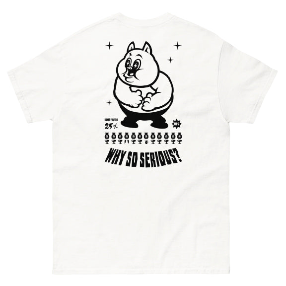 MTS WHY SO SERIOUS TEE - WHT