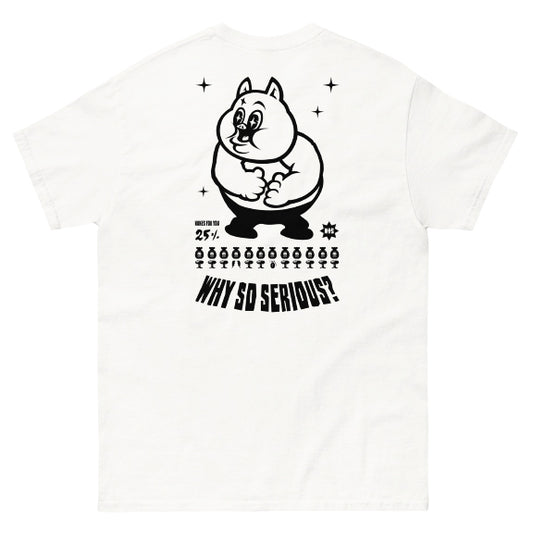 MTS WHY SO SERIOUS TEE - WHT