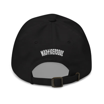 MADTIGERSOUL™ TIGER LOGO BWBW HAT - BLK