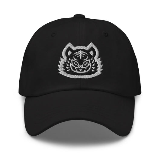 MADTIGERSOUL™ TIGER LOGO BWBW HAT - BLK