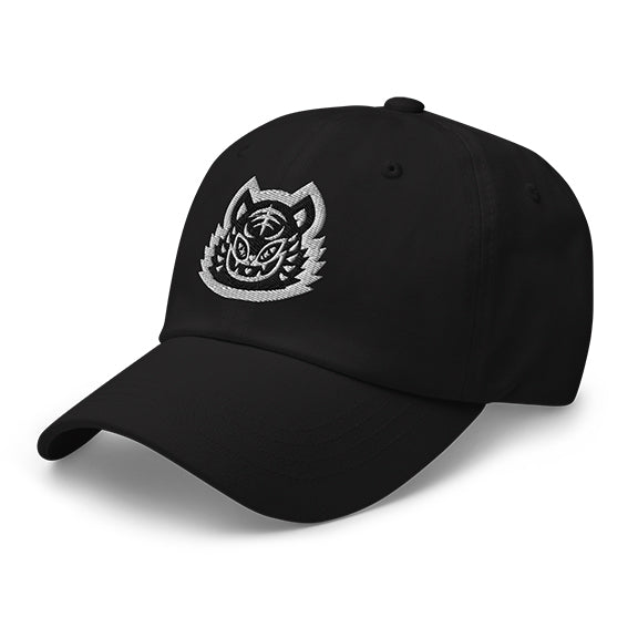 MADTIGERSOUL™ TIGER LOGO BWBW HAT - BLK