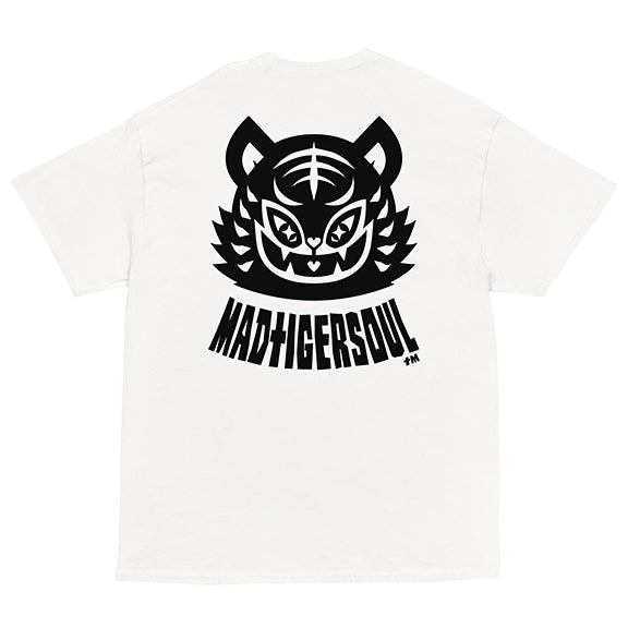 MADTIGERSOUL™ TIGER LOGO TEE - WHT