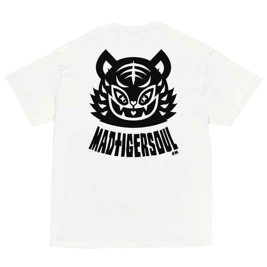 MADTIGERSOUL™ TIGER LOGO TEE - WHT