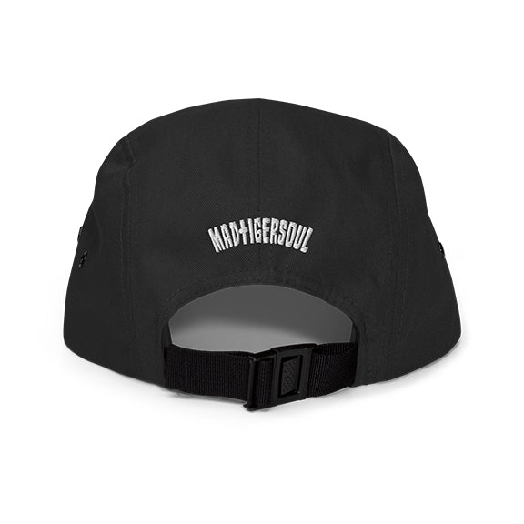 MADTIGERSOUL™ TIGER LOGO BWBW CAMPER HAT - BLK