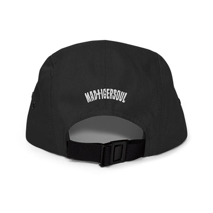 MADTIGERSOUL™ TIGER LOGO BWBW CAMPER HAT - BLK