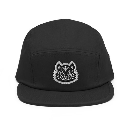 MADTIGERSOUL™ TIGER LOGO BWBW CAMPER HAT - BLK